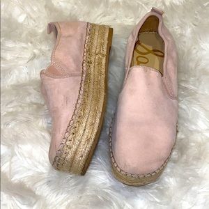 Sam Edelman pink espadrille